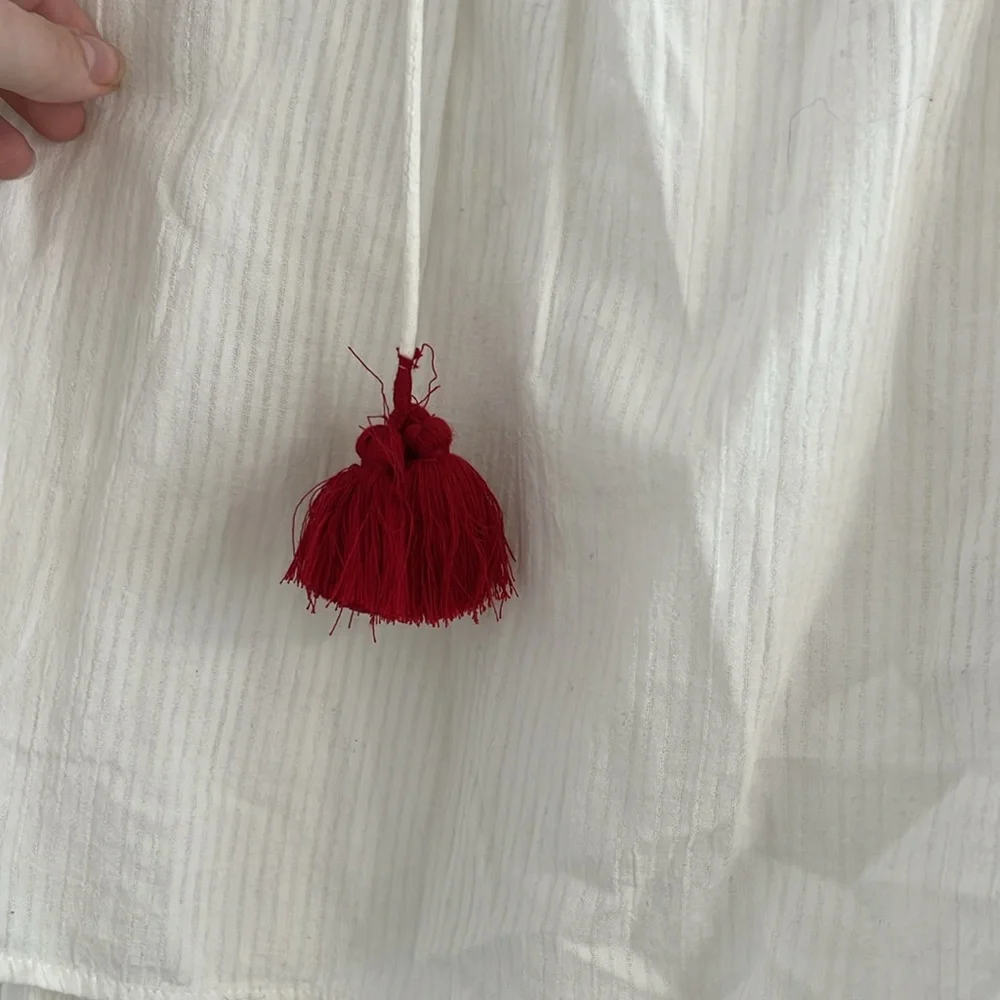 ZARA COTTON TOP - Picture 8 of 9